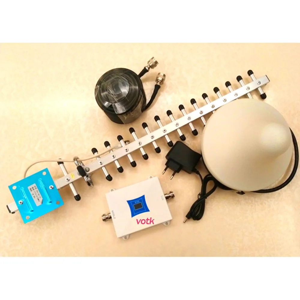 

3g signal booster mobile 3g signal repeater, cell phone 3g signal amplifier with LCD display 18dbi 3g yagi cable full set