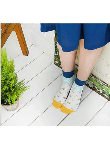 Женские носки, 1 пара, длинные, хлопковые, с геометрическим рисунком, смешанные цвета, с национальным принтом, новинка, длинные, искусство, корейская мода, зимние женские носки