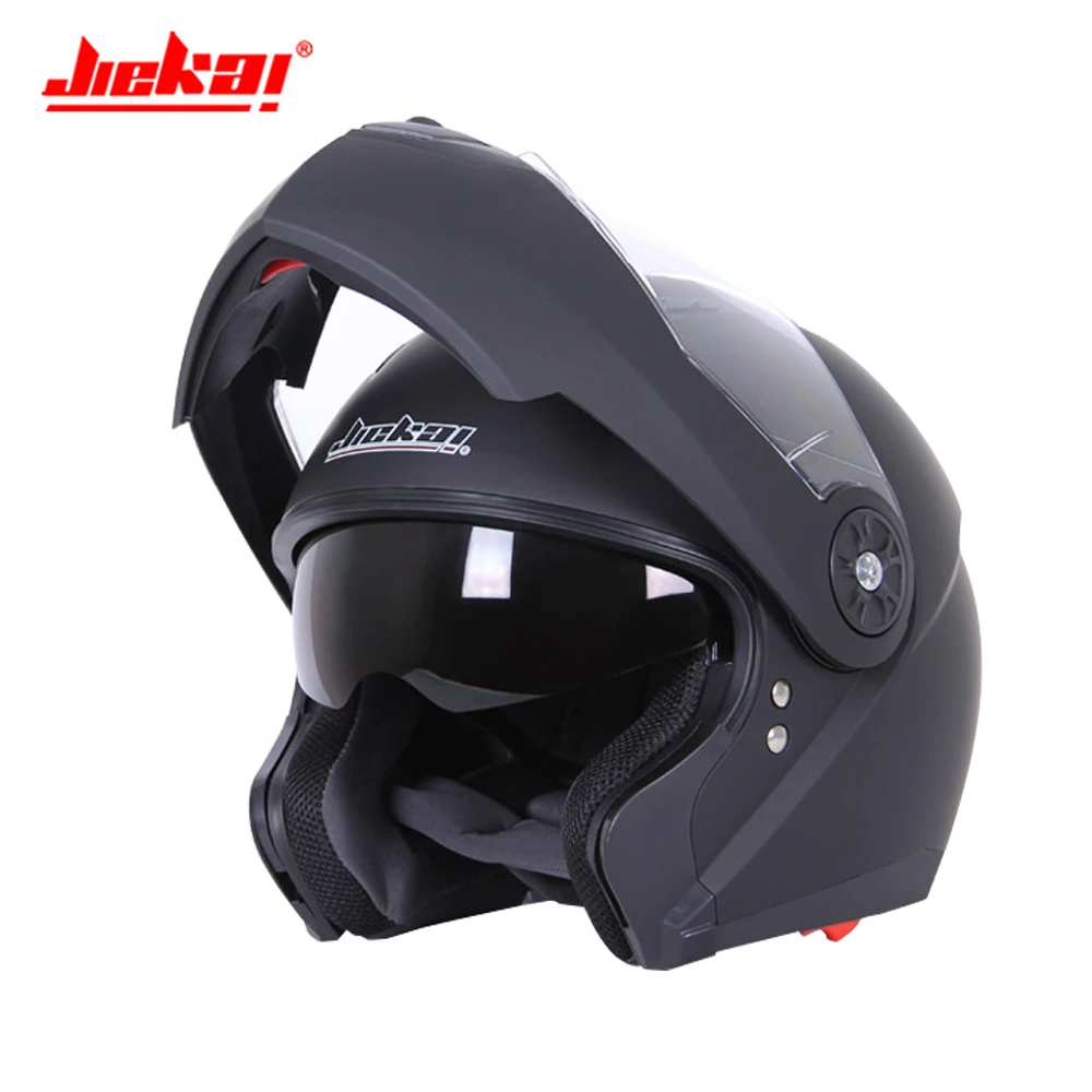 

JIEKAI Motorcycle Helmet Casco Moto Racing Motocross Flip Up Helmet Motorbike Moto Helmet Racing Helmet Motorcycle Double Lense