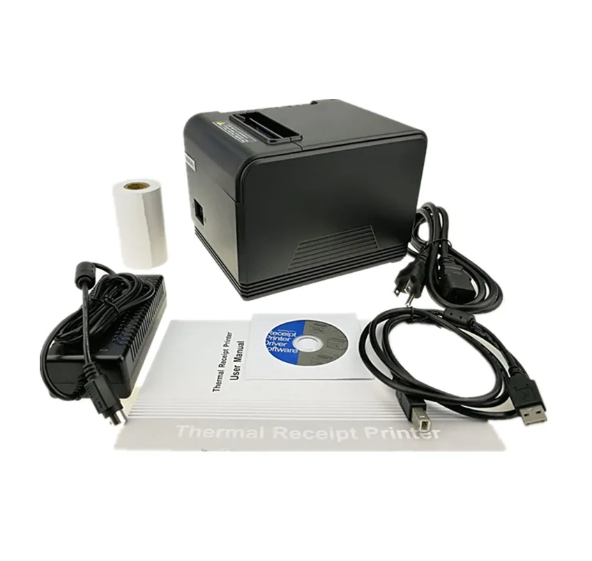 WholesalHigh جودة 80 ملليمتر التلقائي قطع الحرارية استلام طابعة آلة الطباعة سرعة USB + واجهة بلوتوث WholesalHigh جودة 80 ملليمتر التلقائي قطع الحرارية استلام طابعة آلة الطباعة سرعة USB + واجهة بلوتوث
