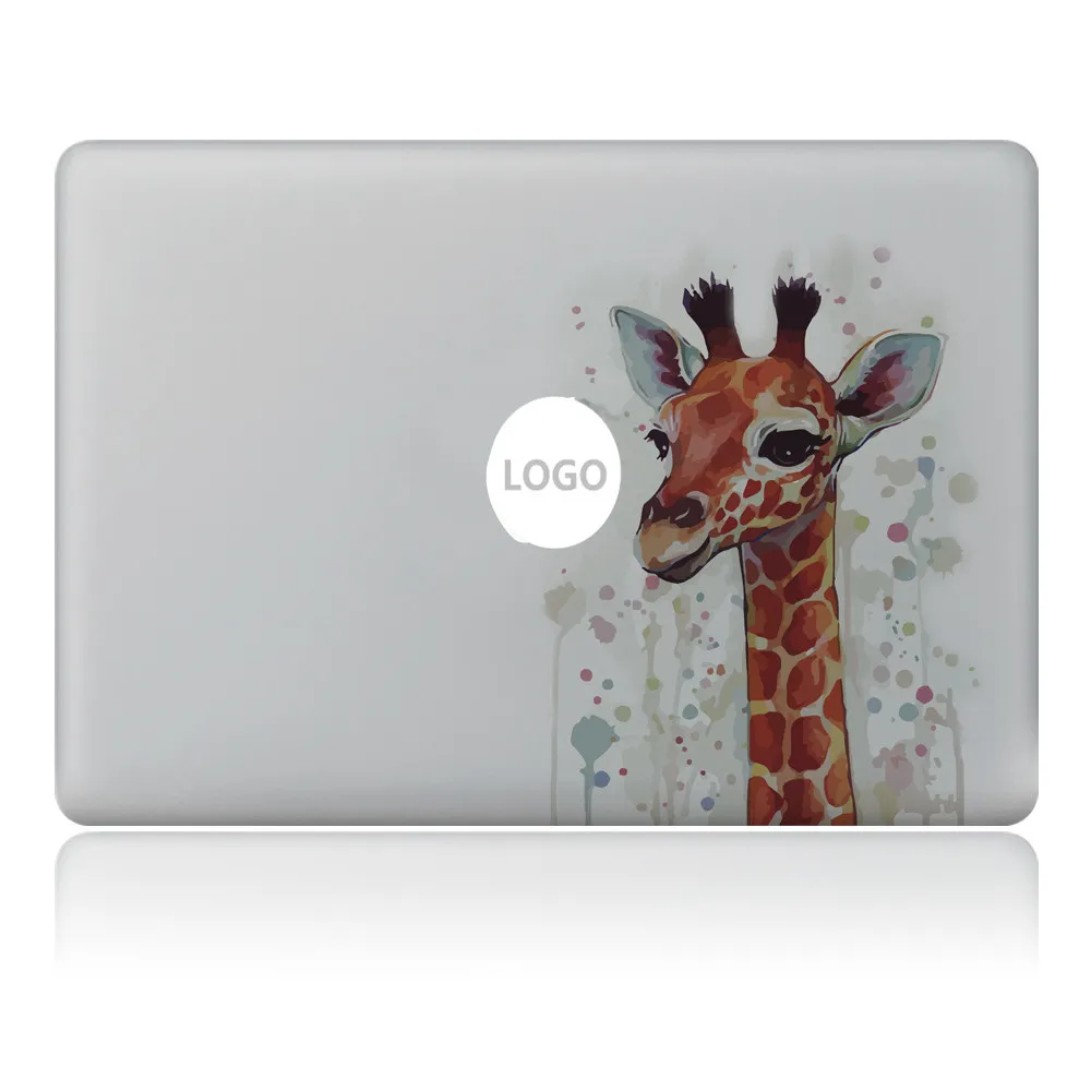 Граффити милый жираф гриф стиль виниловая наклейка ноутбука Стикеры для DIY Macbook Pro Air 11 13 15 дюймов кожи ноутбука