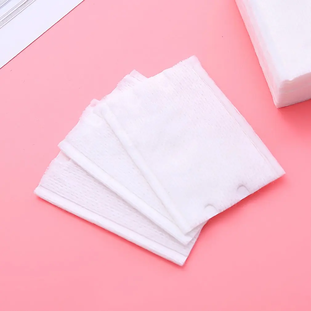

100% Pure Cotton Makeup Cotton Nail Polish Remover Pads 6 Bags Round Facial Cleansing Makeup Remover Pads