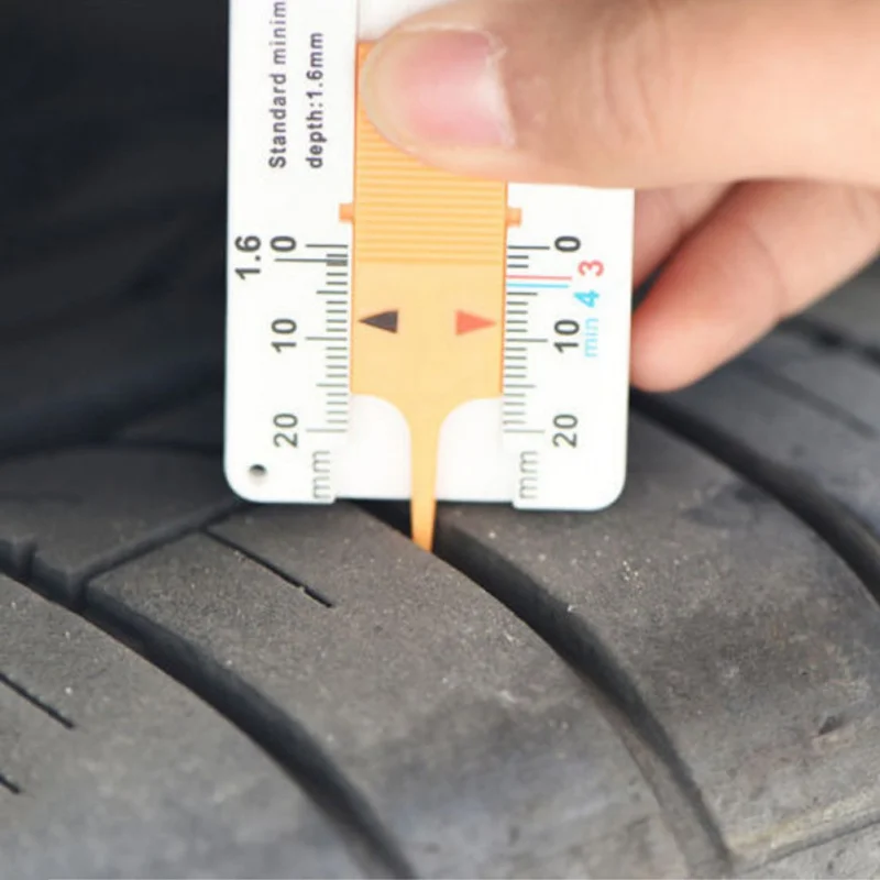 Глубины протектора шины толщиномер автомобиля мотоцикла Караван Трейлер колеса измерения шины ремонт инструменты