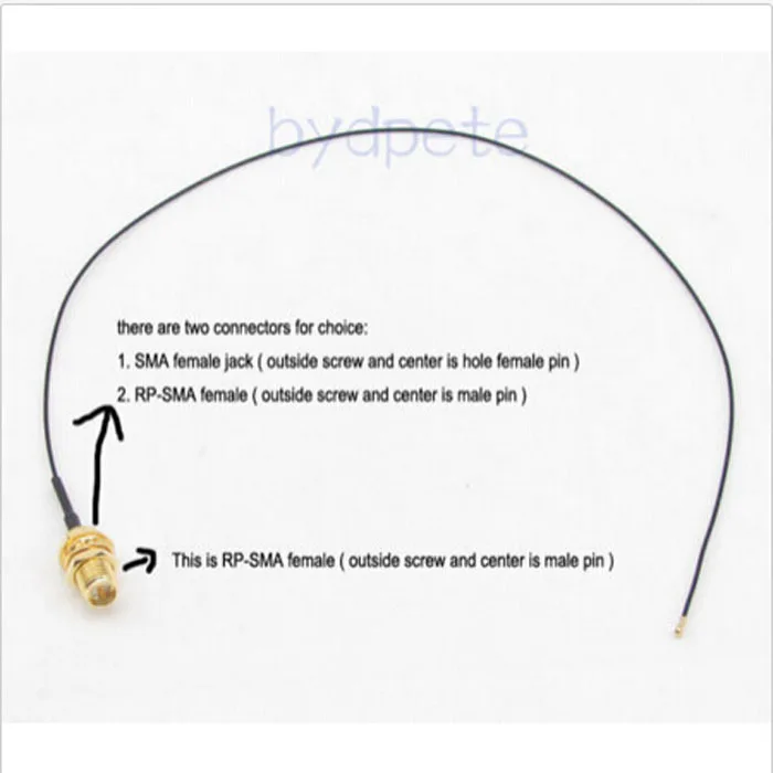 6in 6 ''IPX IPEX I PEX U.FL 0 8 мм для RP SMA female (male) RF pigtail jumper cable PCI WIFI Card беспроводной
