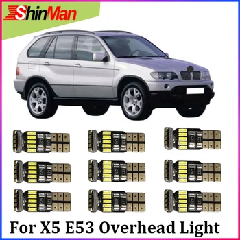 

ShinMan 6pc Auto LED CAR Light Car LED Interior Car lighting For BMW X5 E53 LED Overhead Light Kit 2000-2006 LED Interior Light