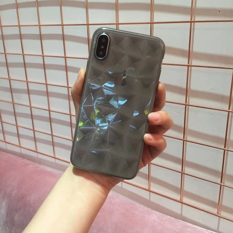 Чехол XS Max XR со стразами для iPhone 6 6s plus iphone 7 8 Plus X 3D милый мягкий чехол