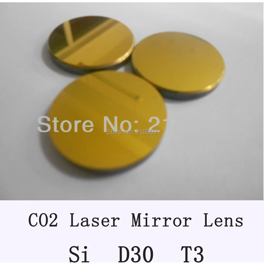 Лазерное зеркало Si Co2 диаметром 30 мм толщиной 3 мм|laser show|laser engraving equipment salemirror tiger |