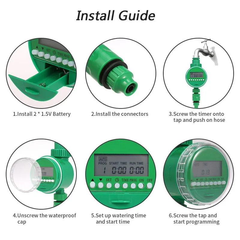 high quality LED Screen Watering Timer (5)