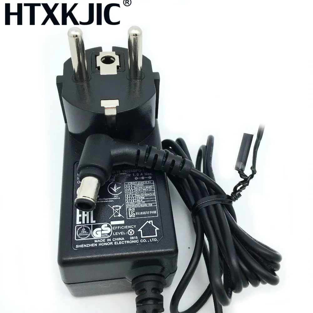 Tanie Ue wtyczka 19V 1.7A zasilanie prądem zmiennym Adapter ściany ładowarka do lg ADS 40FSG 19 19032GPG 1 EAY62790006 złącze 6.5*4.4mm