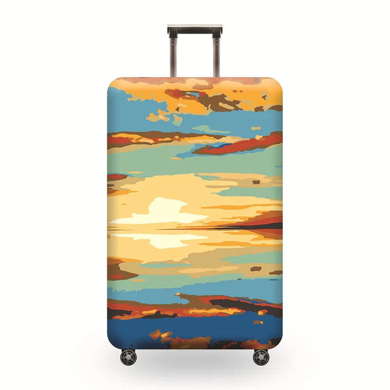JULY'S SONG Brand Suitcase Elastic Protective Cover Luggage Cover Travel Accessories 18 to 32 inch Travel Trolley Suitcase Case JULY'S SONG Brand Suitcase Elastic Protective Cover Luggage Cover Travel Accessories 18 to 32 inch Travel Trolley Suitcase Case