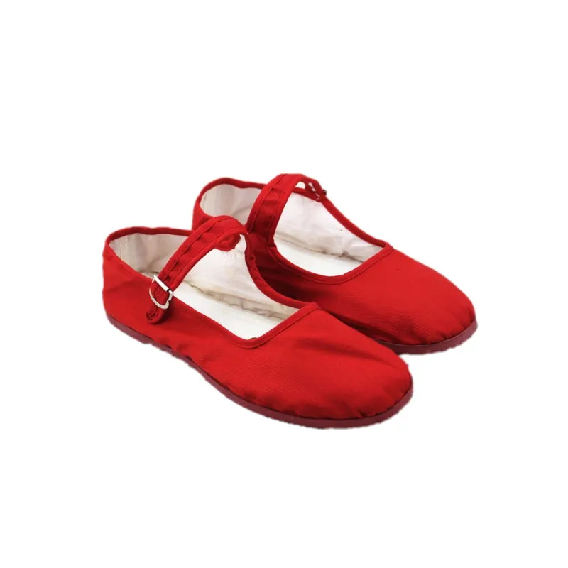 Pure Handmade Cotton Shoes Chinese Lady Vintage Chinese Kung Fu shoes Wing Chun Tai Chi Martial Art