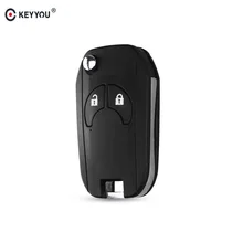 Nieuwe 2 Knop Smart Flip Folding Remote Key Case Shell Fob Voor Nissan Cube Micra Qashqai Juke Gratis Verzending