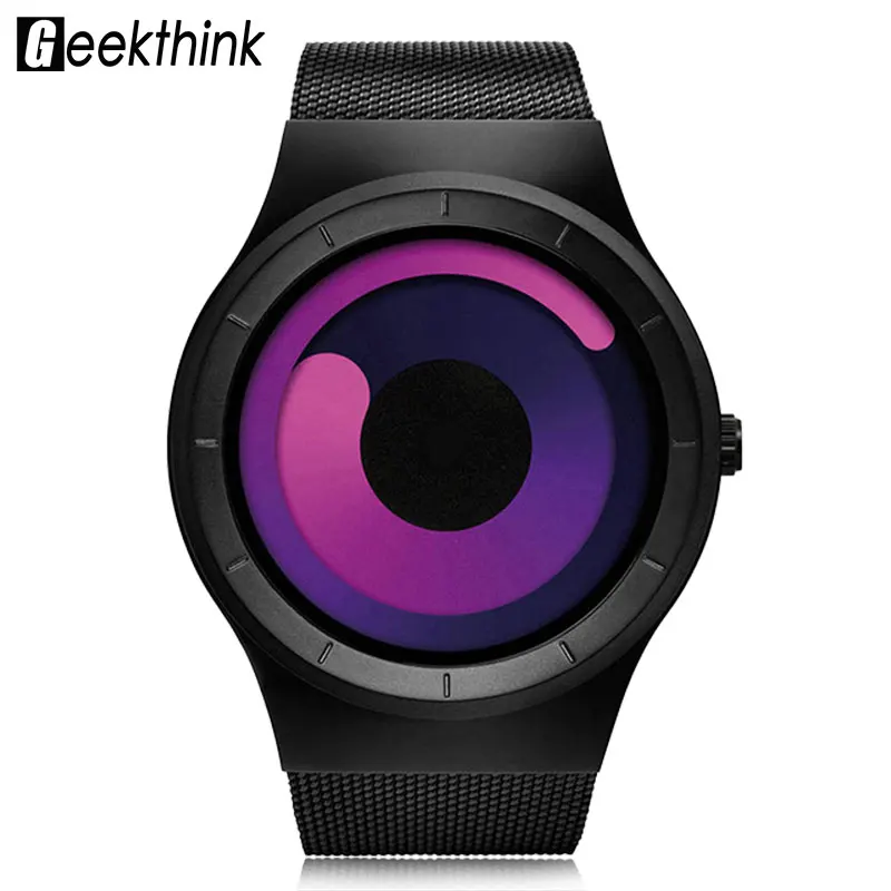 Skup Najlepsze marki męskie zegarki kwarcowe człowiek dorywczo siatka ze stali nierdzewnej pasek kwarcowy zegarek moda mężczyzna zegar styl Relogio Masculino