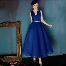 Royal Blue 2016 Elegante Cocktailkleider Schärpen Vestidos De Coctel Abendgesellschaft Kurze Kleider Für Abschluss Bonbon 16 Jahre