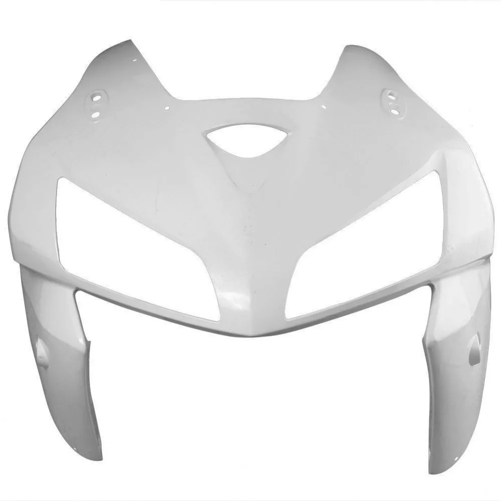 

Unpainted White Motorcycle Front Cowl Nose Fairing for Honda CBR600RR 2005 2006 05 06 Replacement Part