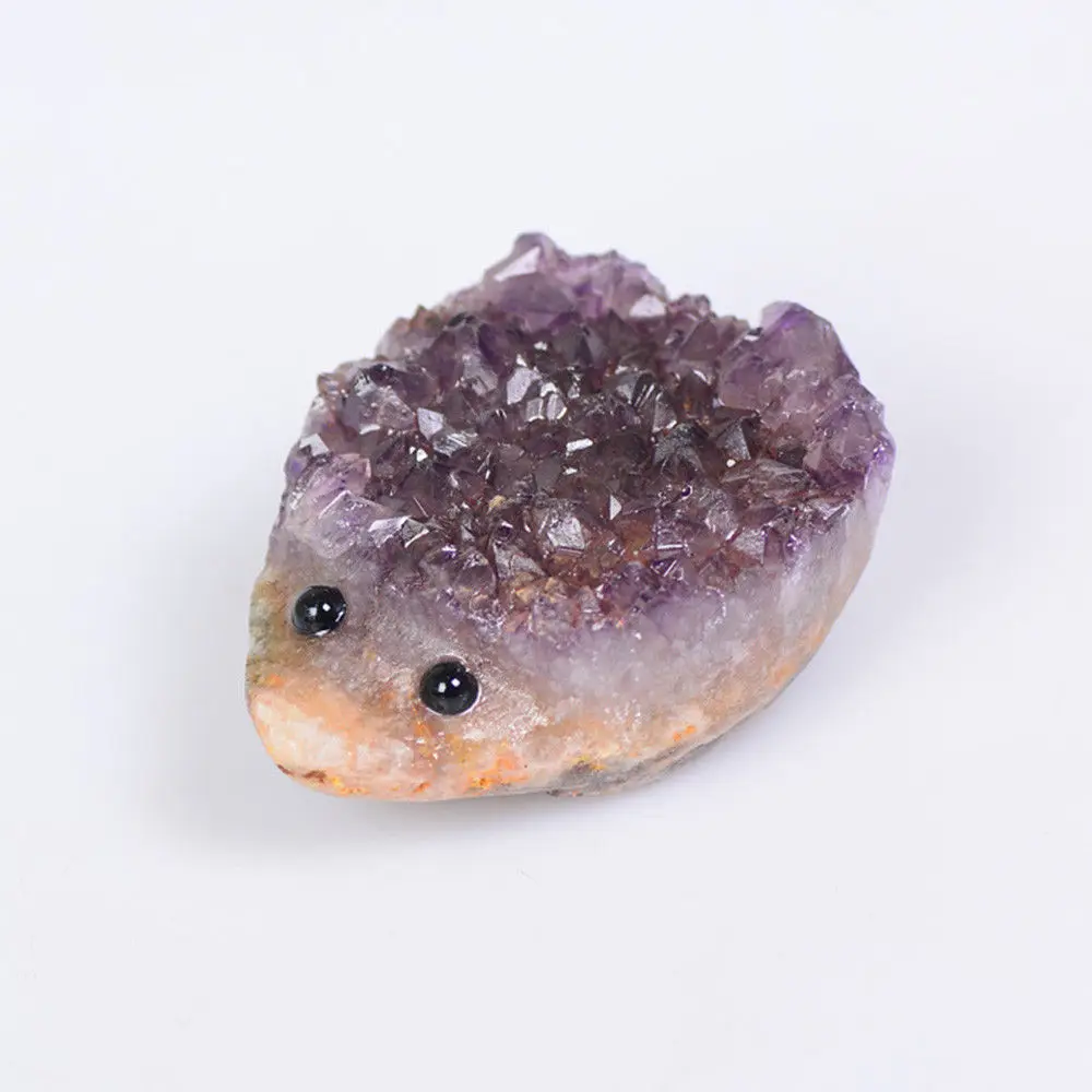 Purple Crystal Hedgehog