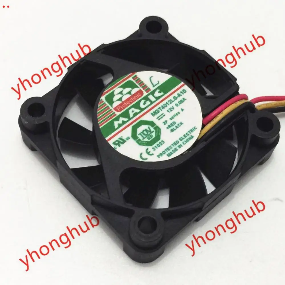 

Emacro For Magic MGT4012LS-A10 Server Square Fan DC 12V 0.08A 40x40x10mm 3-wire