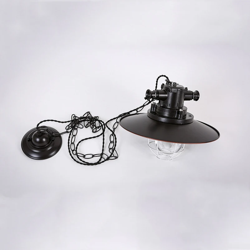Amercian Retro Loft Pendant Lamp Vintage Chandelier Iron Cafe Pub Study Office Restaurant Dining Room Kitchen Lighting Lamps