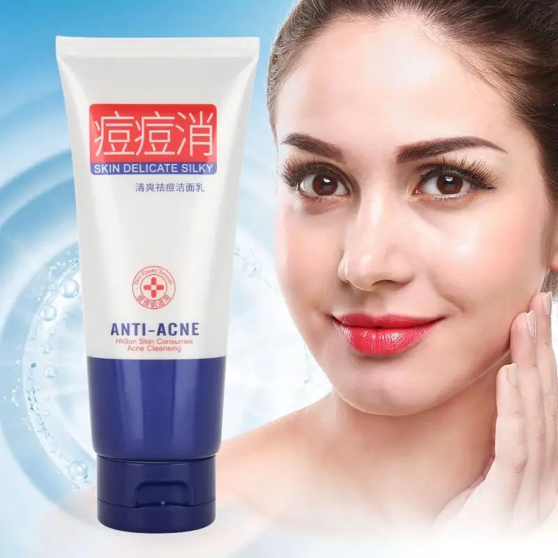 Skin Care Oil control Acne Pimple Blackhead Treatment Facial Cleanser