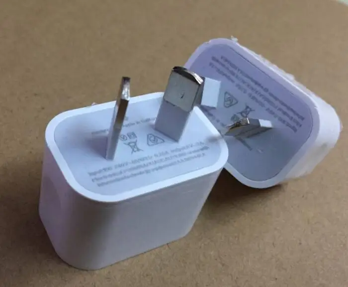 Высокое качество Белый 5 в 2A AU Plug USB настенное зарядное устройство адаптер для iPhone 5/5S 6/6S Plus 7 8 для xiaomi сотовый телефон 10 шт