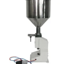 A02 стиральная жидкая пневматическая машина для наполнения, кремовый наполнитель(5-50 мл