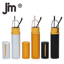 JM 3 упаковки компактные очки для чтения весенние петля считыватели портативный карманный клип чехол