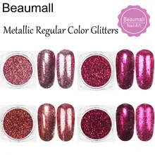 2 г/горшок, 0,2 мм(1/128 008) металлик регулярные цвета блестит пыли акриловые ослепительные блестки порошки для ногтей, Tatto Art, макияж