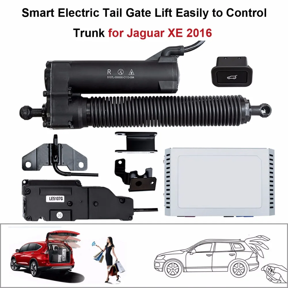 

Smart Auto Electric Tail Gate Lift for Jaguar XE 2016 Control Set Height Avoid Pinch With Latch