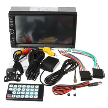 New Arrvial Bluetooth 7 Inch Double 2Din In Dash Car MP5 Player Touch Screen Stereo FM Radio USB 87.5MHz~108.00MHz