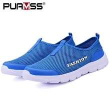 Новые летние женские сандалии; женская повседневная обувь из сетчатого материала; легкая дышащая водонепроницаемая обувь без застежки; женские кроссовки; Sandalias Mujer