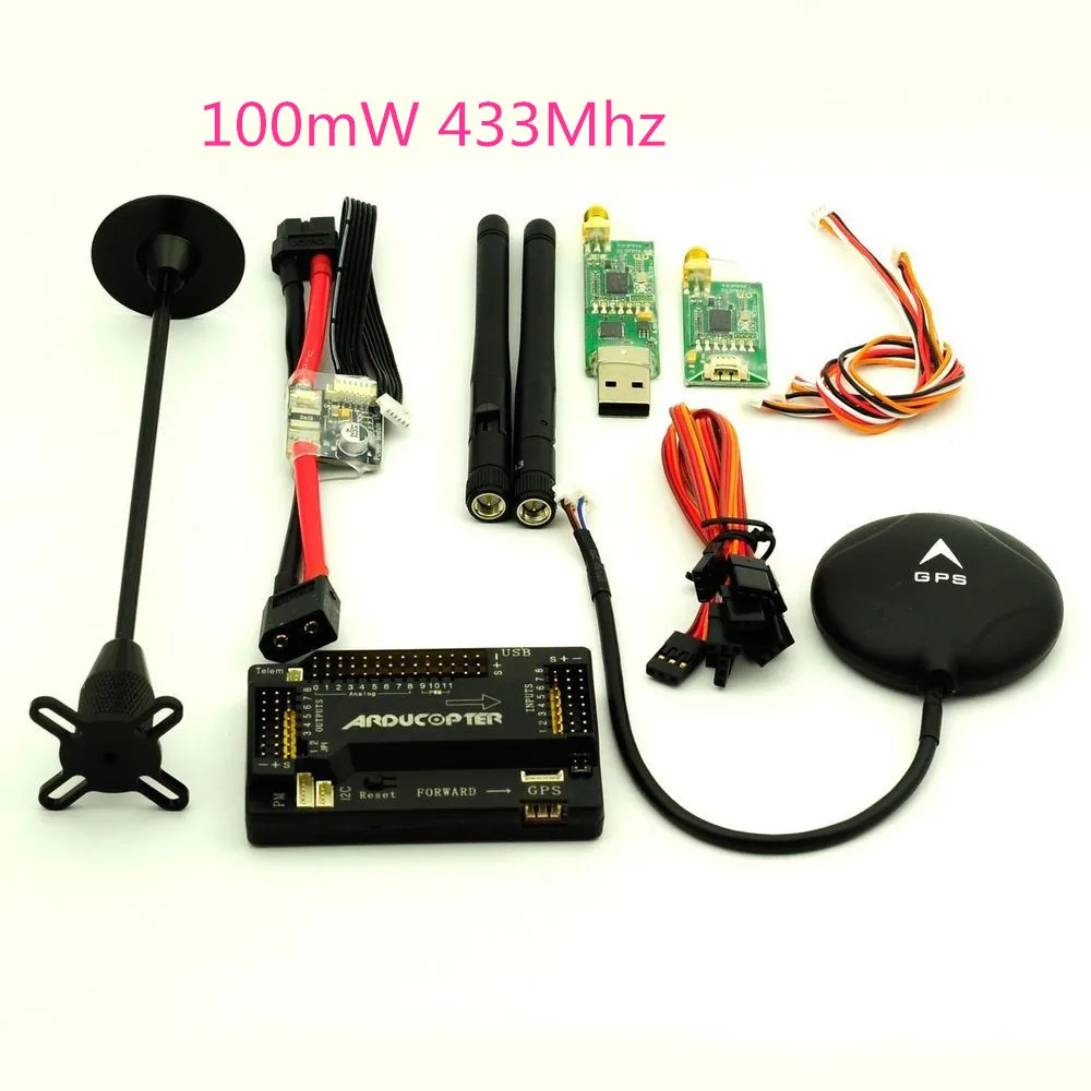 APM 2.8 ArduPilot Flight Controller & 6M GPS Telemetry Power Module