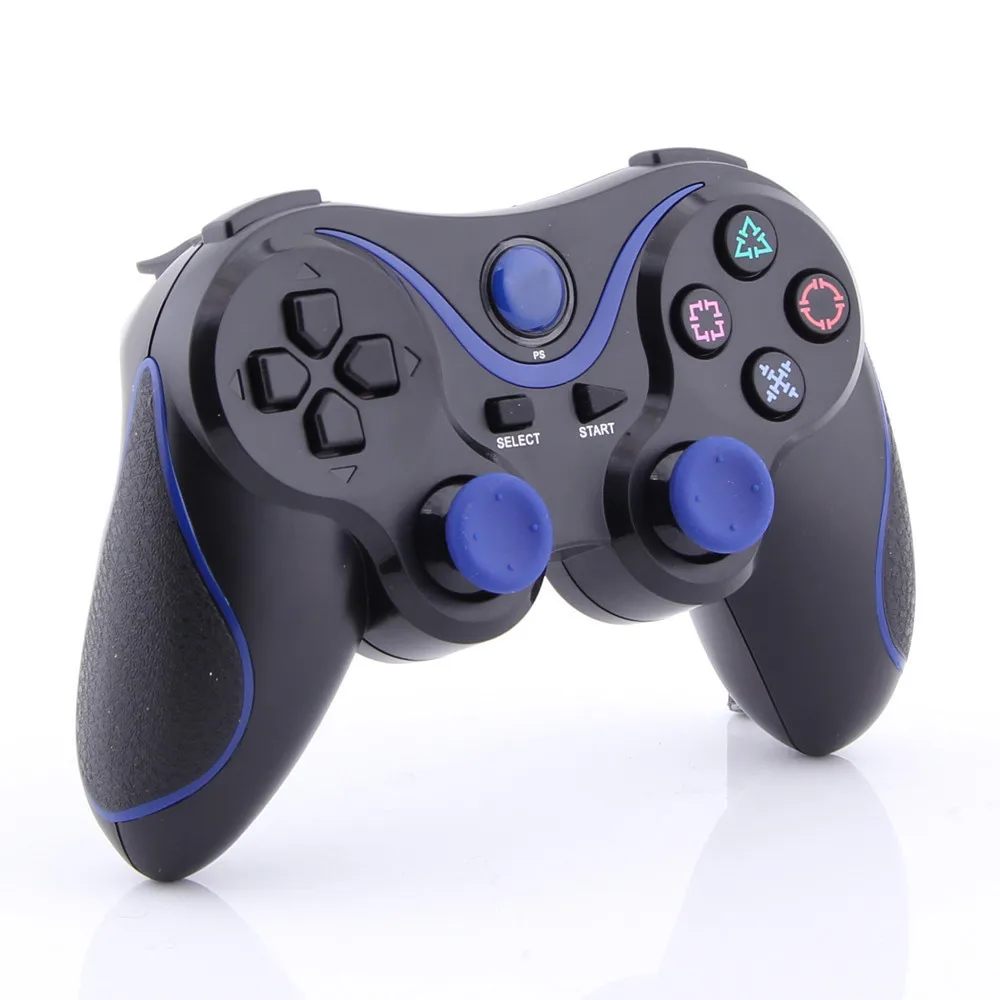 Blue plus Black Wireless Bluetooth Sixaxis Controllerss for Sony PS3