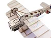 Free shipping RC Airplane Ultra-micro Balsawood Aircraft Light Laser-cut Airplane SE5A Aeromodelling Kit K4 3
