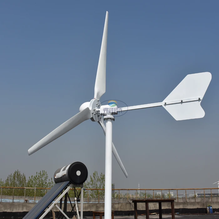 230v da Turbina 1kw para Fora do Trabalho do Sistema da Grade com Painel Gerador Horizontal 120v Eólica Solar 1000w 48v 96v Cheap Geradores de energia alternativa
