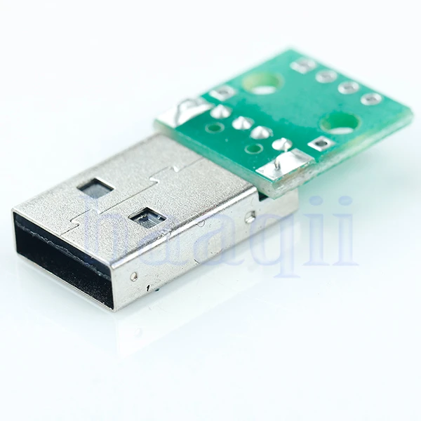 Mllse USB к DIP-адаптер конвертер 4PIN для 2.54 мм печатной платы DIY Питание a1611