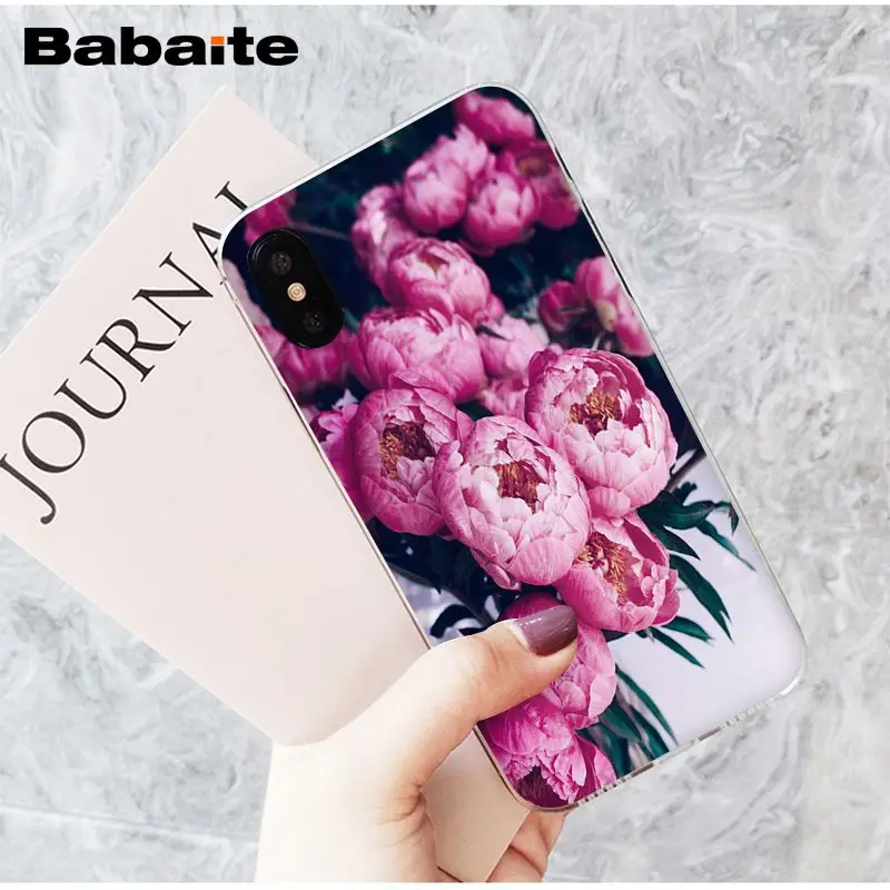 Elegant Pink Purple Peony