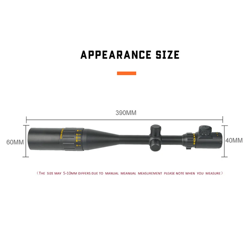 BSA البصريات 6-24x50AOE التكتيكية بندقية Riflescope الأحمر الأخضر مضيئة نطاق بندقية قناص البصرية البصر الصيد نطاقات