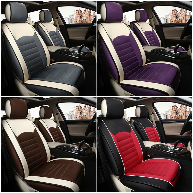 Автомобильные аксессуары KADULEE для Fiat linea grande punto palio albea uno 500 freemont чехлы сидений
