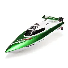 F15716/7 FT009 2.4G 4CH High Speed Racing Flipped RC Boat Electric Remote Control Speedboat Water Cooling Motor System 35KMH