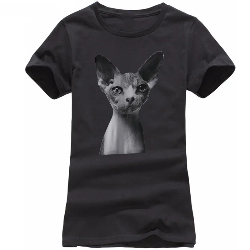 2018 Sphynx Cat Animal Kitten Fashion Unisex T Shirt M , more sizes