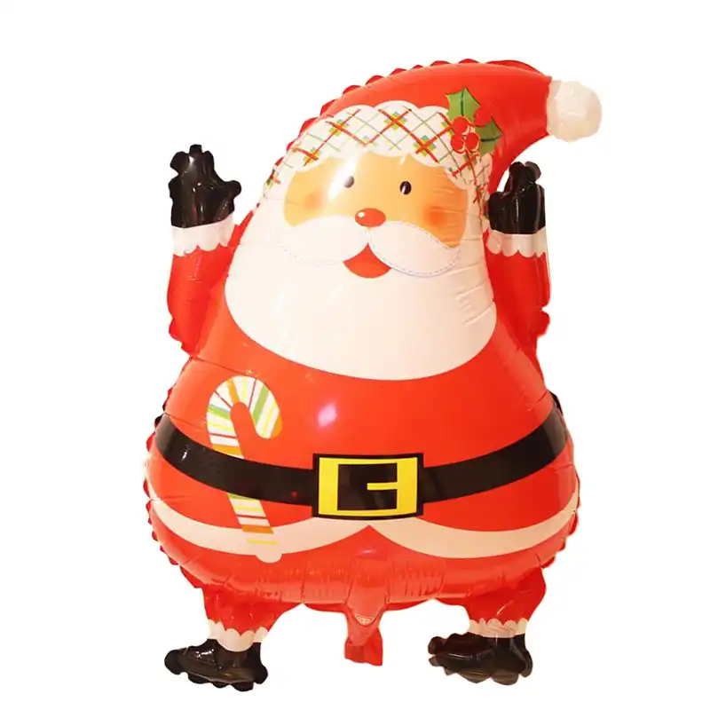 60 см 1 шт. рождественские воздушные шары Санта-Клаус 2 формы с двойным лицом такой же принтер надувной шар из алюминиевой фольги детская игру...