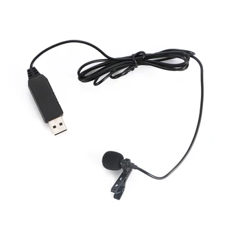 

Brand New Arrival Universal Portable Omni-Directional Mic Mini Stereo USB Clip-on Microphone for PC Computer