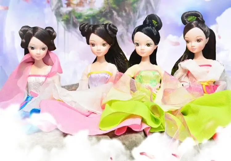 Горячая Kurhn Кукла для девочек 10 суставов тело фея куклы игрушки для девочек игрушки