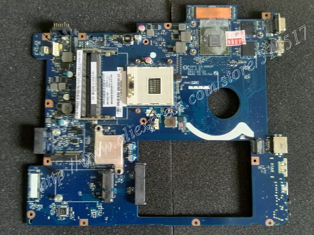 

Brand New PIQY1 LA-6882P Rev 2.0 Laptop Motherboard For lenovo Y570 Notebook Mainboard with Nvidia Graphic card