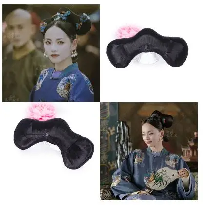 Чжан цзяни Цин династии принцесса Шунь синий костюм изящная вышивка Hanfu для последней телевизионной игры история яньси дворца