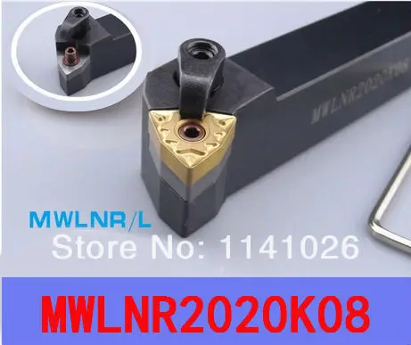MWLNR2020K08 W-Type токарный станок с ЧПУ режущие инструменты держатель внешнего