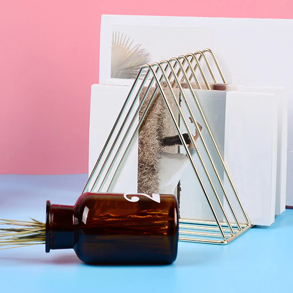 الشمال تخزين الرف الرف منظم الملفات المطاوع الحديد سطح المكتب تخزين رف كتب رف حامل المجلات الرئيسية مكتب ديكور