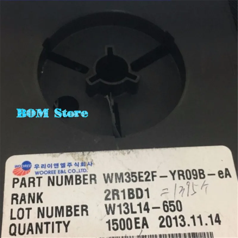 50PCS WOOREE LED Backlight 2W 6V 3535 150LM Cool white WM35E2F-YR09B-eA LCD Backlight for TV TV Application free shipping