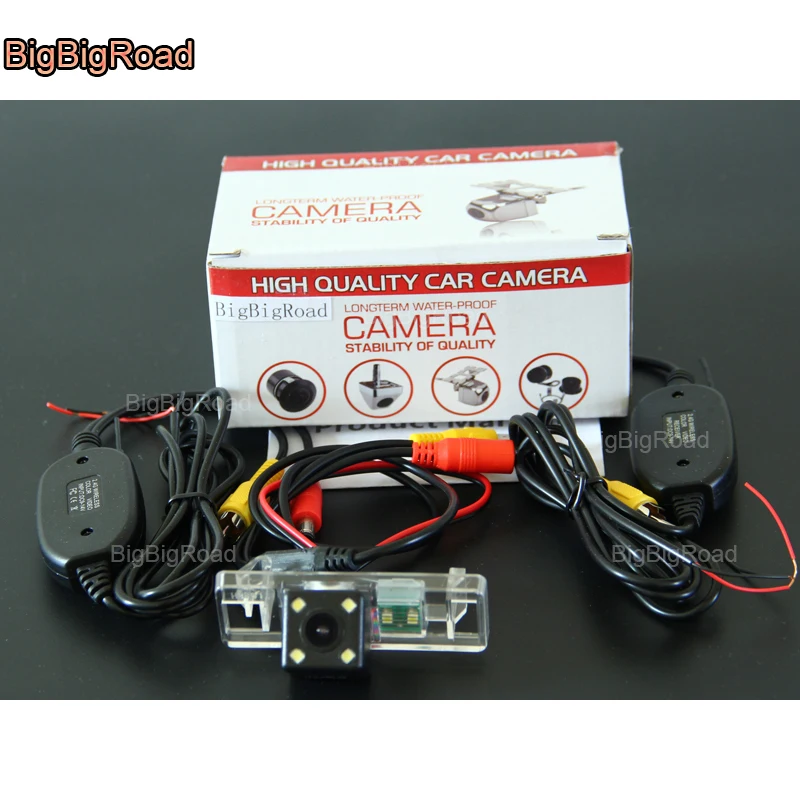 BigBigRoad For Peugeot 607 806 807 Eurovans Wireless font b Camera b font Car Rear View