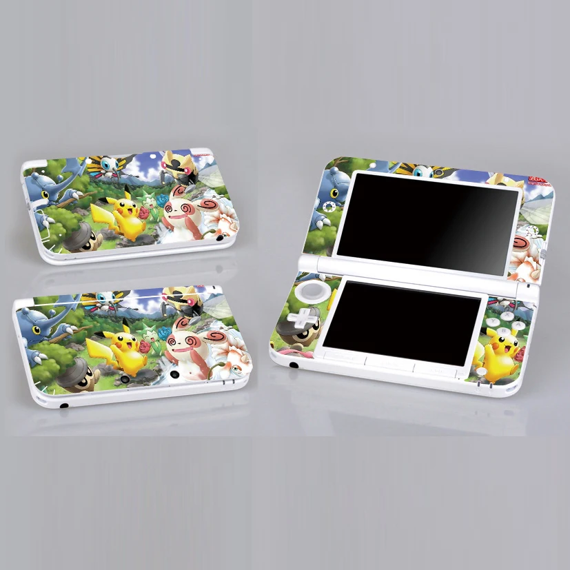 PikaPika 047 виниловая Защитная Наклейка для 3DS XL LL skins стикер s